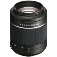 SONY SAL-55200-2 55-200mm f/4-5.6 SAM Zoom Lens for All Sony digital SLR cameras featuring an APS-C-type sensor Lens for Sony Camera Lenses