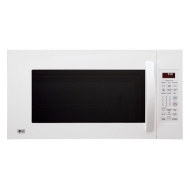 LG LMV2083SW - Microwave oven with grill - built-in - 56.6 litres - 1100 W - white
