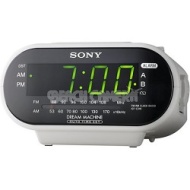 Sony ICF-C318W - Clock radio - white