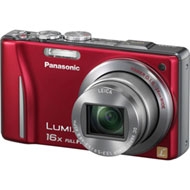 Panasonic DMC-ZS10 Lumix Digital Camera (Red)