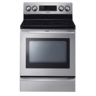 Samsung 30" Self-Cleaning Freestanding Electric Convection Range - Stainless-Steel