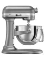 KitchenAid KP26M1PSL Professional 600 Series 6-Quart Stand Mixer, Silver