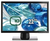 Edge10 22 inch Wide TFT Monitor Black DVI