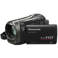 Panasonic TM55 Full HD Camcorder With 8GB Inbuilt Flash, X35 Intelligent Zoom, X25 Optical Zoom, Wide Angle Lens, iA + Face Recognition - Black