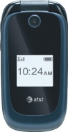 AT&T GoPhone - Z221 No-Contract Mobile Phone - Dark Blue