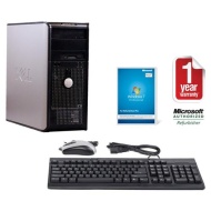 Dell OptiPlex 760 MT Core 2 Duo 3.33GHz 4096MB Ram 750GB HDD DVDRW Win 7 Professional Computer