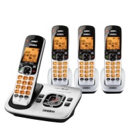 Uniden D1780-3 w/ Range Extender DECT 6.0 Compact Cordless Phone w/ 2