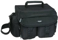 Kodak Gear Crinkle Nylon Mid-Size Video/Photo Bag (Black)
