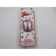 Jelly Belly Stero Headphones ( Red ) Very Cherry