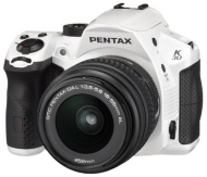 Pentax K-30 DSLR Camera with 18-55mm DAL Lens Kit - White (16MP, CMOS APS-C Sensor) 3 inch LCD