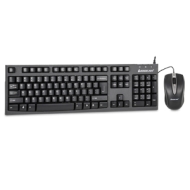 Keyboard & Mouse (USB Cable Keyboard - USB Cable Mouse - Optical - 800 dpi)