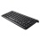 Perixx PERIBOARD-407B, Mini Keyboard - Wired USB Interface - Piano Black - 320x141x25mm Dimension - Chiclet Key Design - UK Layout