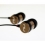Nuforce NE-700M (smoky bronze color) Audiophile-Grade Earphone with microphone. (Improved Mic New Production)