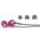 H2O Audio Flex Waterproof Headphones - Power Pink
