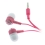 Pink Diamond Universal Stereo Earphones Soft Gel Headset Earbud 3.5mm for Sony Walkman S615 S616 S618 S716 S718 Series MP3 Player