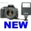 Neewer Digital Slave Flash + Bracket Set for Digital SLR DSLR Cameras or any Digital Camara! "Fires Without Wires - No Camera Connection Required!" Au