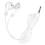 White Stereo Headphones / Earphones