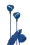 iLuv iEP311BLU In-Ear Stereo Earphones with Volume Control (Blue)