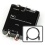 FiiO D3 Digital to Analog Audio Converter With Micca 6ft Optical Toslink Cable - 192kHz/24bit Optical and Coaxial DAC