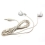 2.5mm headphones earphones for MP3 MP4 Mobile PDA CD UK