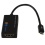 Cable Matters Micro USB to HDMI MHL Adapter in Black w/ 1m Charging Cable