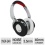 iGo 48001140 3.5mm Connector Over-Ear CITY Noise-cancelling Headphones - White/Red