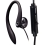 One Good Earbud - Flexible Earhook Stereo-to-mono Headphone for the Right Ear with Microphone