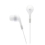 elago E4R In-Ear Noise-Reducing Earphones White with Superior Comfort (Compatible with iPhone 4, 1G/3GS, iPod, iTouch and iPad)