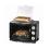 George Foreman GRV660 8-in-1 Toaster Oven/Broiler/Rotisserie, Black