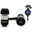 Ultra Slim Bass Retractable In-Ear Earbud Earphone Headphone Stereo Headphones for iPod/MP3/MP4 Audio Media Player (Black)