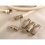 10m white universal satellite & aerial cable kit with satellite & coax adaptors