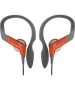 Panasonic Water Resistant Sports Clip Headphones - Orange