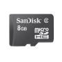 SanDisk MicroSDHC Ultra 8GB + Reader
