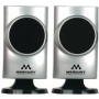 New- MERKURY M-SPW460 UNIVERSAL STEREO SPEAKERS (SILVER) - M-SPW460
