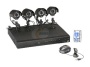 Vonnic DKSY0804D 8 channel + 4 Sony CCD Bullet Cameras 12 IR LED H.264 High performance DVR Remote Monitoring/Real time record display/CMS/ with 500GB