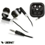 Vibe Noise-Isolating Deep Base Comfort Wear Earbuds With Case & 4 Extra Ear Gels!