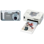 Canon - 5.0 Megapixel Powershot with Selphy CP720 Printer
