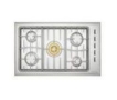 Fisher and Paykel GC912 Iridium Stainless Steel Gas Cooktop