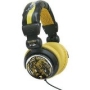 iHip MVF10264IM Marvel Iron Man Extreme DJ Headphone, Black/Yellow