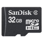 Sandisk 32gb sdhc memory card class 2