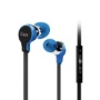 iLuv 663935-EWML Cortland Earphone with Apple RC, MIC - Blue