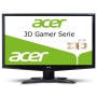 Acer GN245HQbmid - 3D écran LED - 23DOT6" - 1920 x 1080 FullHD - TN - 300 cd/m2 - 100000000:1 (dynamique) - 2 ms - HDMI, DVI-D, VGA - haut-parleurs -