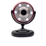 Gear Head Quick 5.0 MP WebCam HD Red