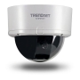 TRENDnet SecurView PoE Dome Internet Camera TV-IP252P - Network camera - color - 1/4" - audio - 10/100