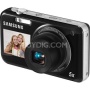 Samsung PL120 14MP Dualview Black Digital Camera with 5X Optical Zoom