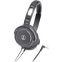 Audio-Technica ATH-WS55BK Solid Bass Over-Ear Headphones