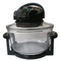 Andrew James 12 LTR Black Premium Halogen Oven Cooker + FREE Easily Replaceable Spare Bulb + 2 YEAR WARRANTY + FREE 128 page Recipe Book + £50 of Ext