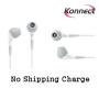 Konnect - In-Ear Earphones For iPod & Mp3 Player -White-