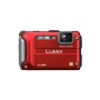 Panasonic Lumix FT3 Waterproof and Shockproof / 12.1 Megapixel / 4.6x Optical Zoom / 2.7 inch LCD / Digital Camera / Red