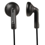 RP-HV108EB-K Stereo Earphones with Volume Control - Black
